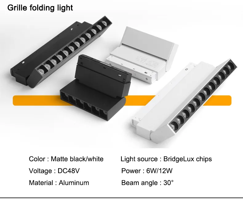 Magnetic LED Track Light