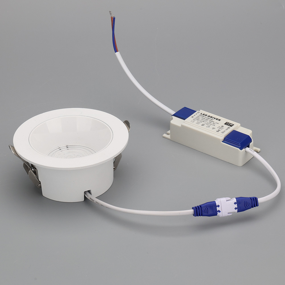 Factory Source Anti-Glare Full Spectrum LED Recessed Downlight Downlights Recessed Led Dimmable 3500k