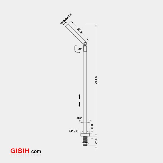 High CRI 2X1w LED Jewelry Showcase Light LED Spotlight LC7335