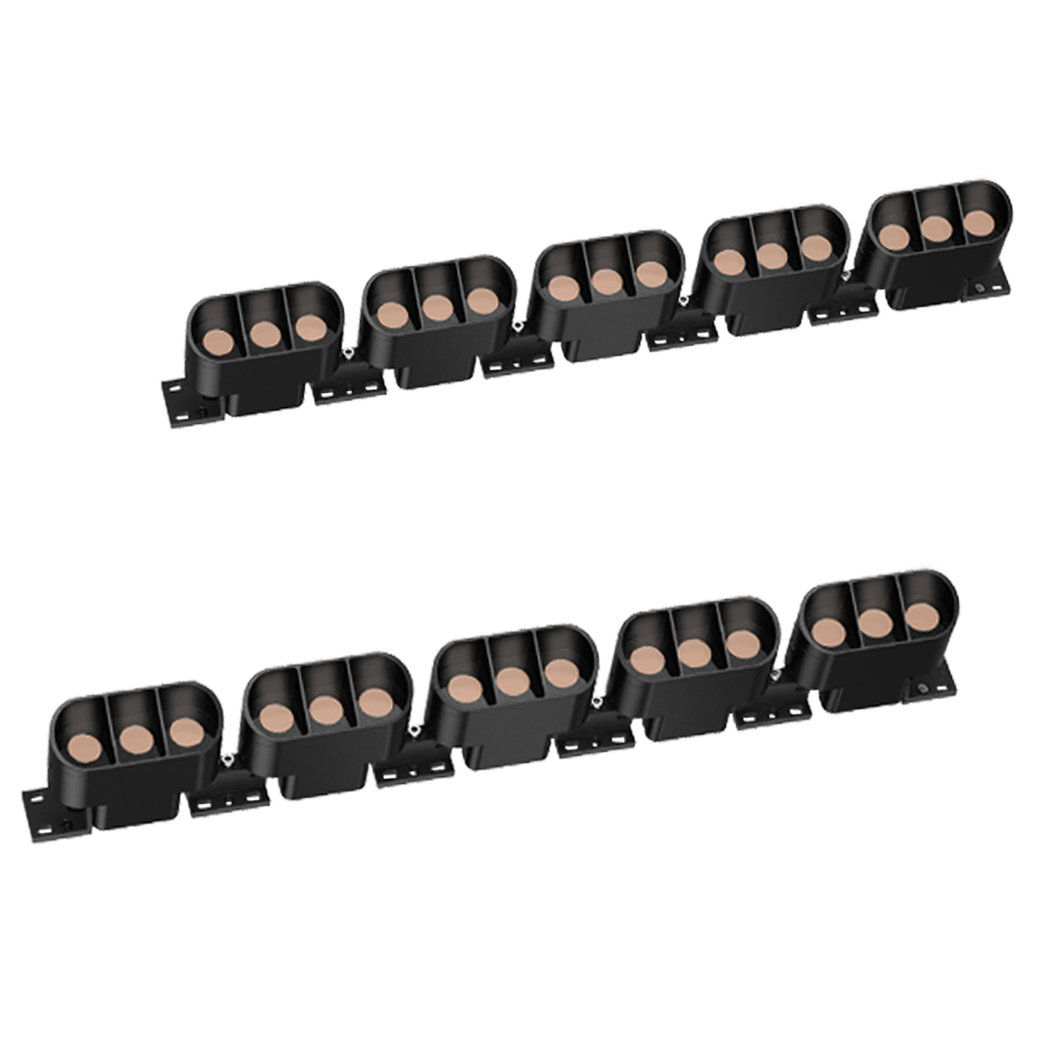 Professional Building Lighting IP65 Waterproof Aluminum LED Wall Washer Light DMX512 RGBW LED Linear Light Strip Outdoor 5-Year