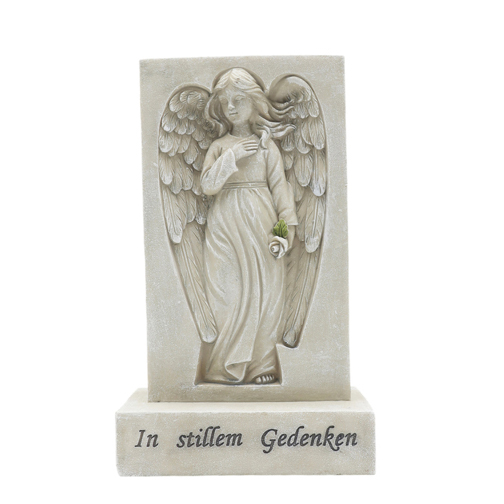 Cheap Memorial Angel Statue with Cross for Garden and Cemetery Decor LGDC6630 Manufacturer, Suppliers