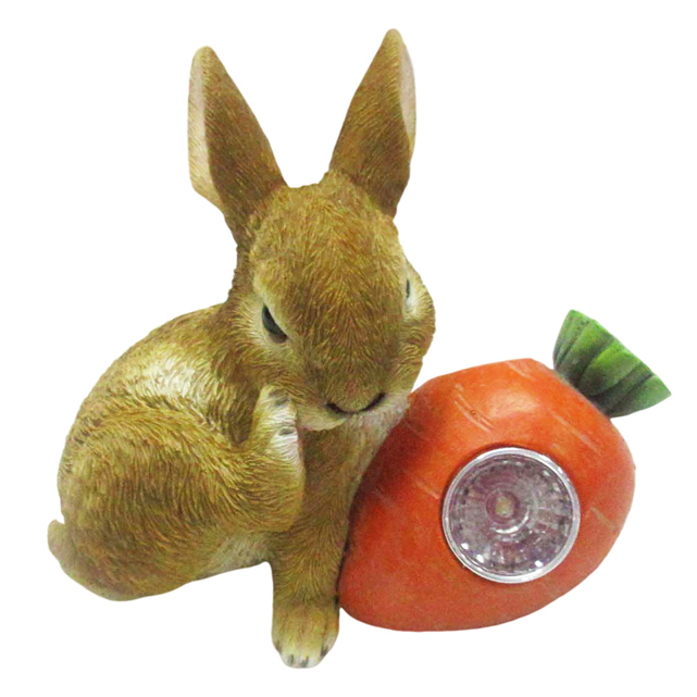 Wholesale Solar-Powered Tickling Carrot Rabbit Garden Decoration – LED Light Ornament LGDC6871 Manufacturers, Suppliers