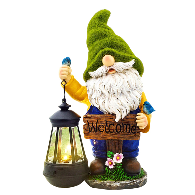 China Elf Lantern Welcome Sign Solar Lamp – Charming Garden Decor with Solar Light LGDC6881 Manufacturer, Factory