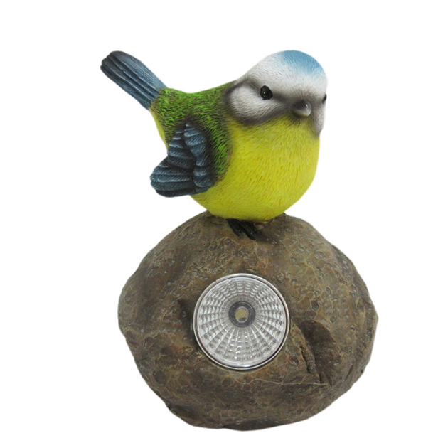 Cheap Solar-Powered Resin Bird on Stone – Garden LED Decoration LGDC6874 Manufacturer, Suppliers