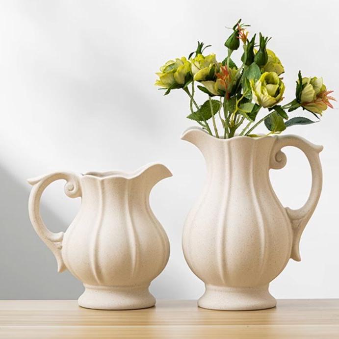 Cheap Handmade Textured Glaze Ceramic Vase – Classic Style VDLK2405538 Manufacturer, Factory