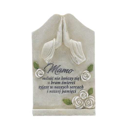 Wholesale Resin Statue – Cemetery Memorial Decoration with Mourning Hands Joined Together LGDC6631 Manufacturer, Suppliers