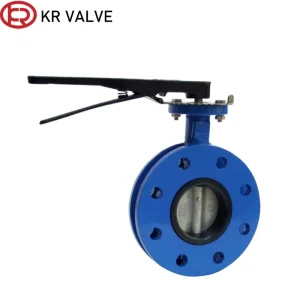 Wholesale U type butterfly valve EPDM seal short series flange butterfly valve Suppliers, Manufacturers