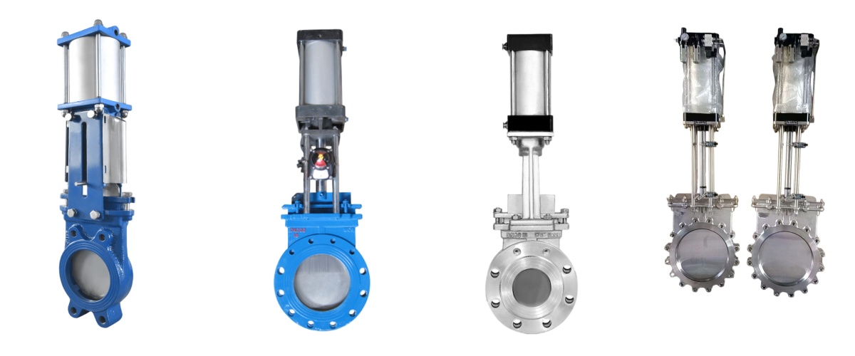 Lug knife gate valve