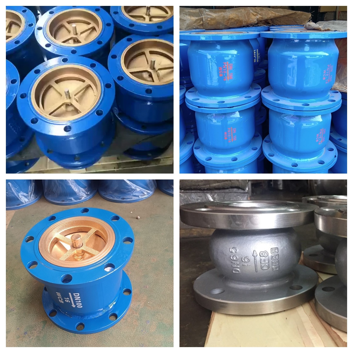 Ductile iron GGG40 silent check valve soft seal feature