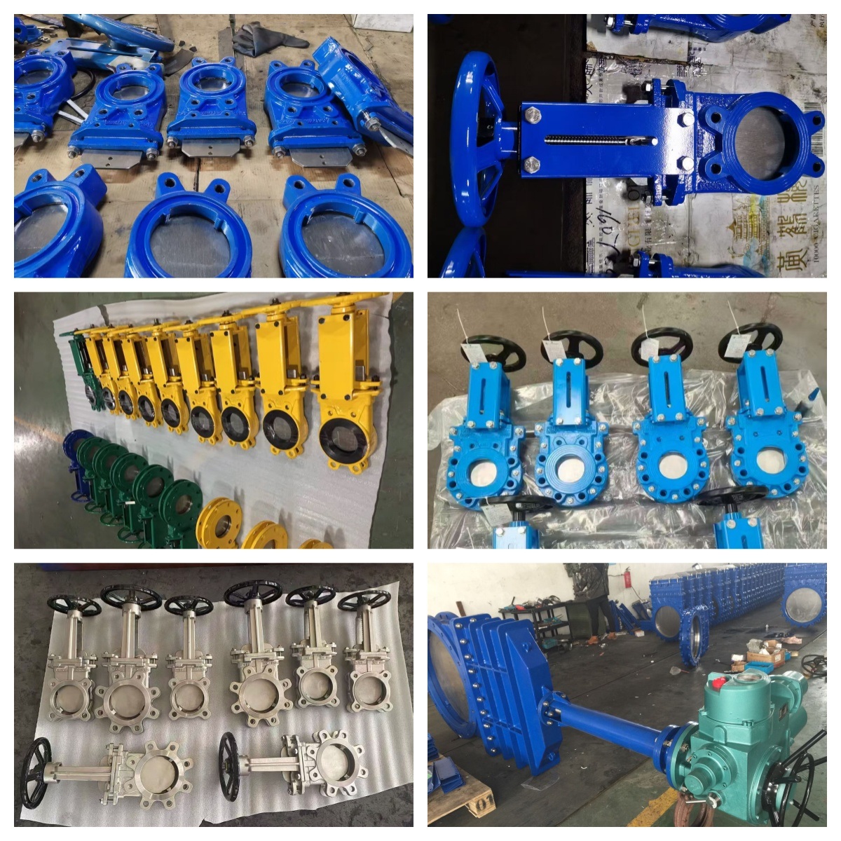 DI knife gate valve