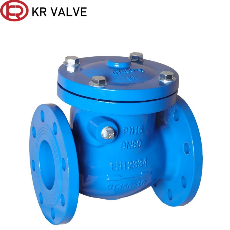 Wholesale Brass seat GGG40 swing check valve sewerage pipeline Manufacturers, Manufacturer