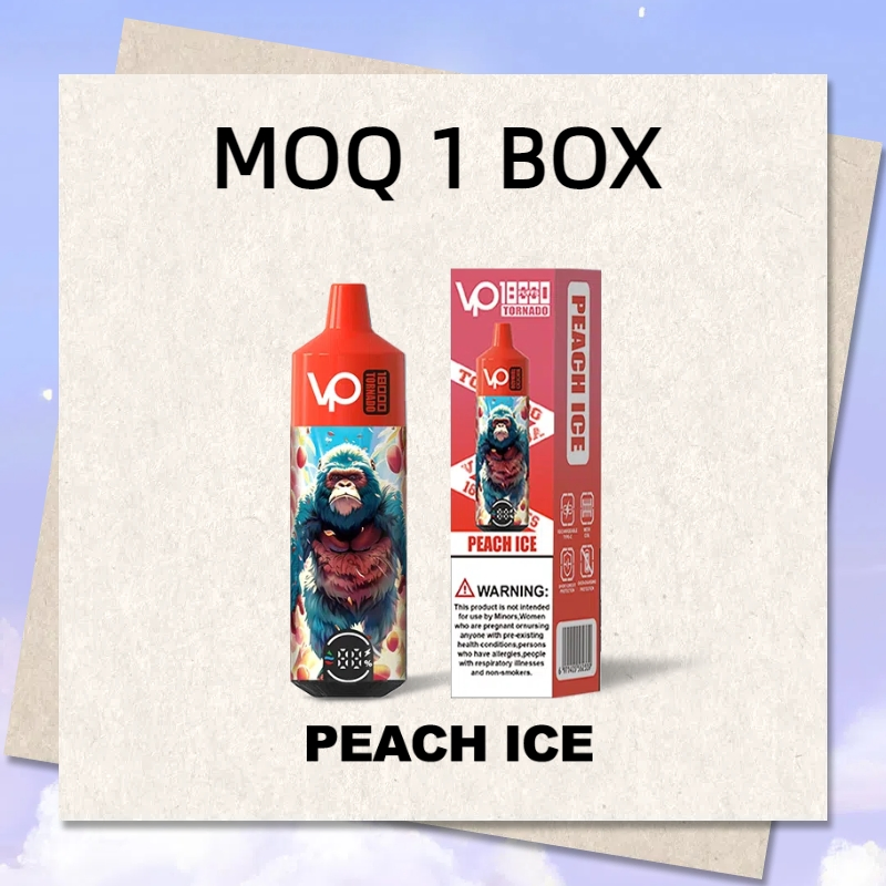 Germany Warehouse Vapanda Tornado 18K Electronic E Cigarette Vape Pen Airflow Adjustable Digital Box Puff Device Kit 40K 50K 90K Disposable Vape