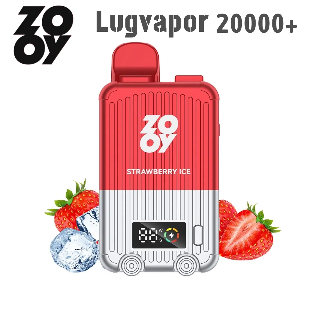 German Warehouse Zooy Lugvapor 20000+ Puffs Adjustable Airflow Disposable E Cig Vapor Puff Bar Vape Pod Wholesale E Cigarette