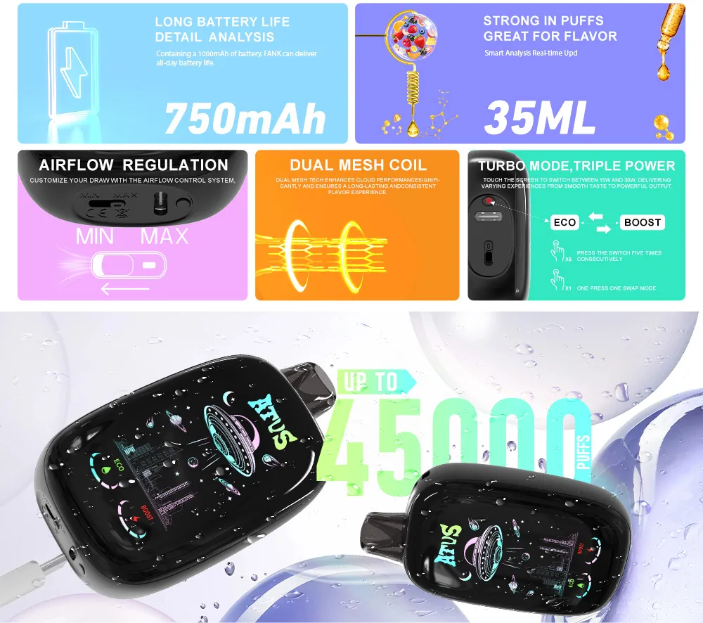 45000 Puffs Hookah Shisha