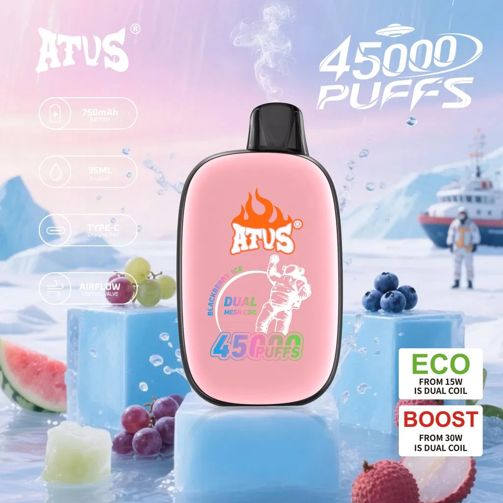 2026 New Leak-Proof Design Disposable Vape Smart Phone EU Warehouse 30000 45000 Puff Bar LED Light Vapes 20K 30K 45K Puff Hookah Shisha EU Warehouse Vape