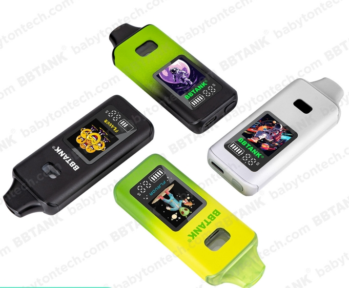 High Quality Leak-Proof 1g 2g Custom Bbtank Glo Empty Disposable Vape Pod with Interactive Ui