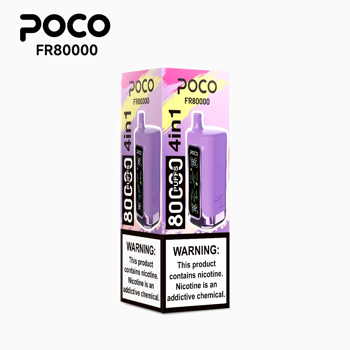 Fast Shipping Disposable Vape From EU Stock Poco 4in1 Rechargeable High Puff Leak Proof Bulk Supply Stable Quality Large Inventory