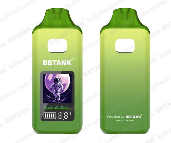 High Quality Leak-Proof 1g 2g Custom Bbtank Glo Empty Disposable Vape Pod with Interactive Ui