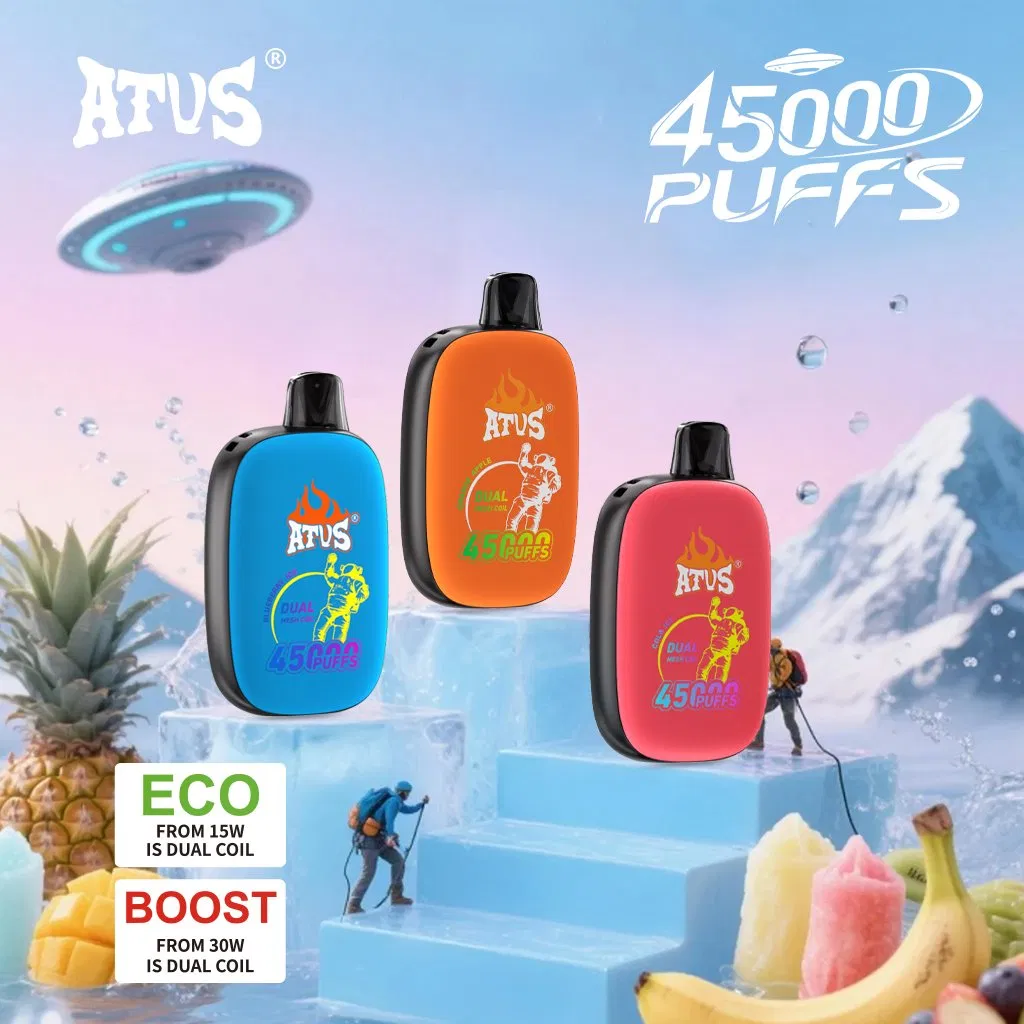 2026 New Leak-Proof Design Disposable Vape Smart Phone EU Warehouse 30000 45000 Puff Bar LED Light Vapes 20K 30K 45K Puff Hookah Shisha EU Warehouse Vape