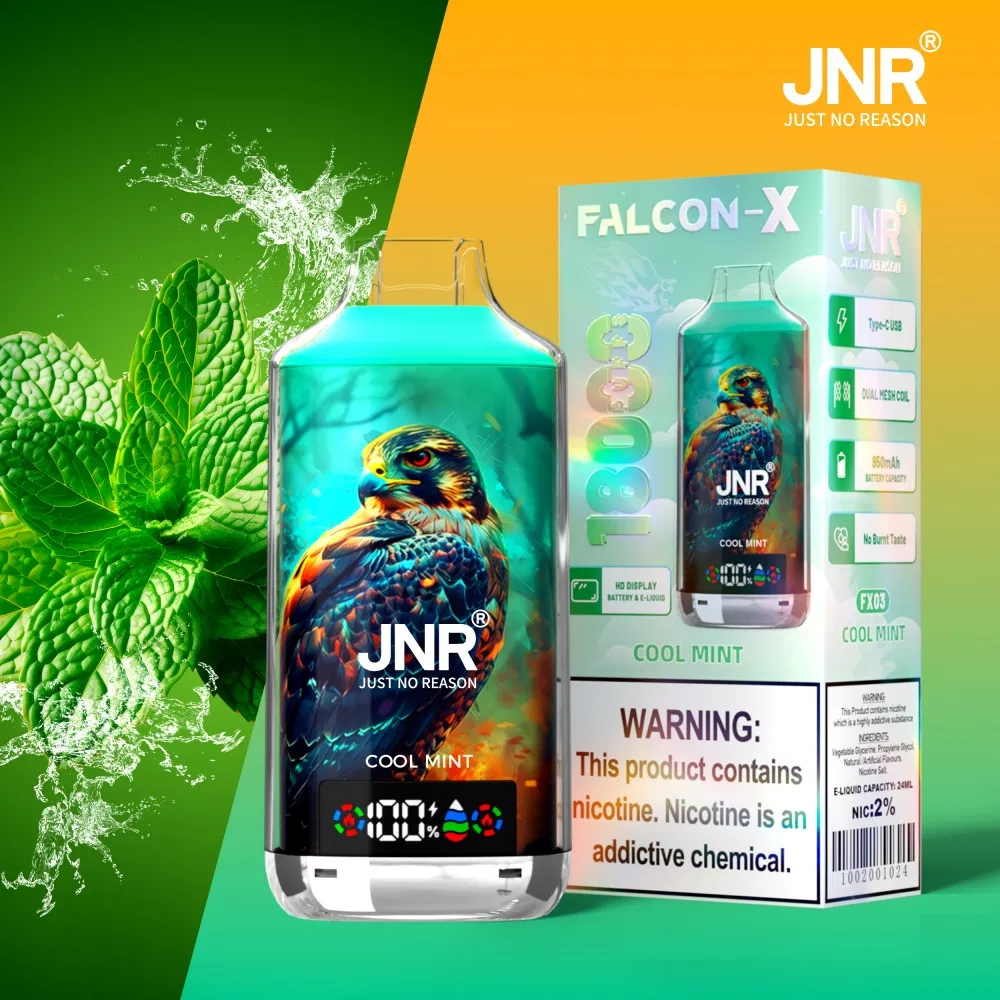 Jnr Hot Selling Leak-Proof Technology Falcon X Disposable Vape