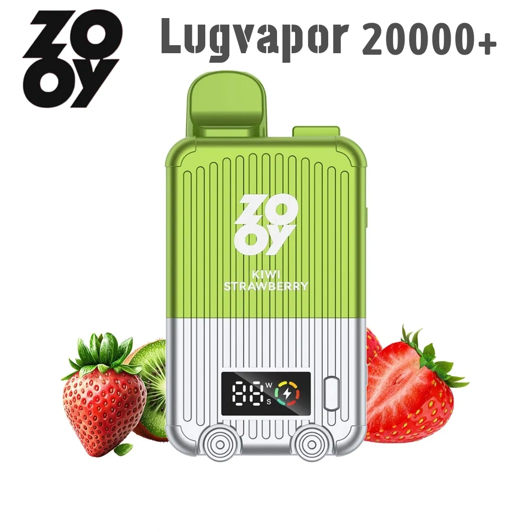German Warehouse Zooy Lugvapor 20000+ Puffs Adjustable Airflow Disposable E Cig Vapor Puff Bar Vape Pod Wholesale E Cigarette