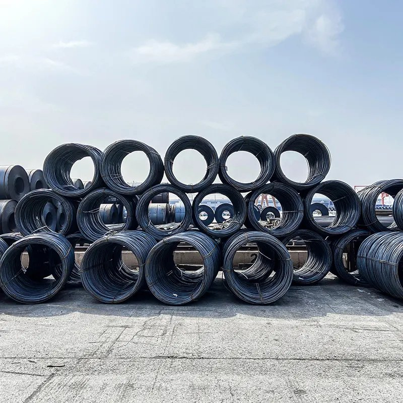 6mm 8mm 10mm Q195 Mild / Carbon Steel Wire Rod