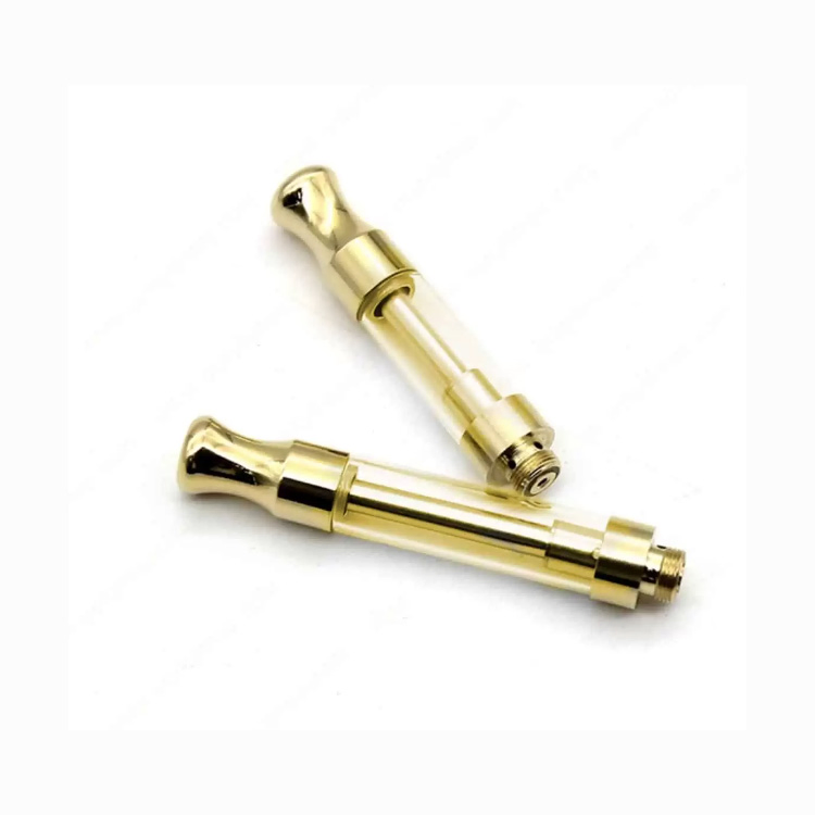 Wholesale 510 Cart OEM 510 Thread Battery Packaging Empty 0.5ml 1ml Disposable Thick Oil Pen Cookies Gold Cartridge