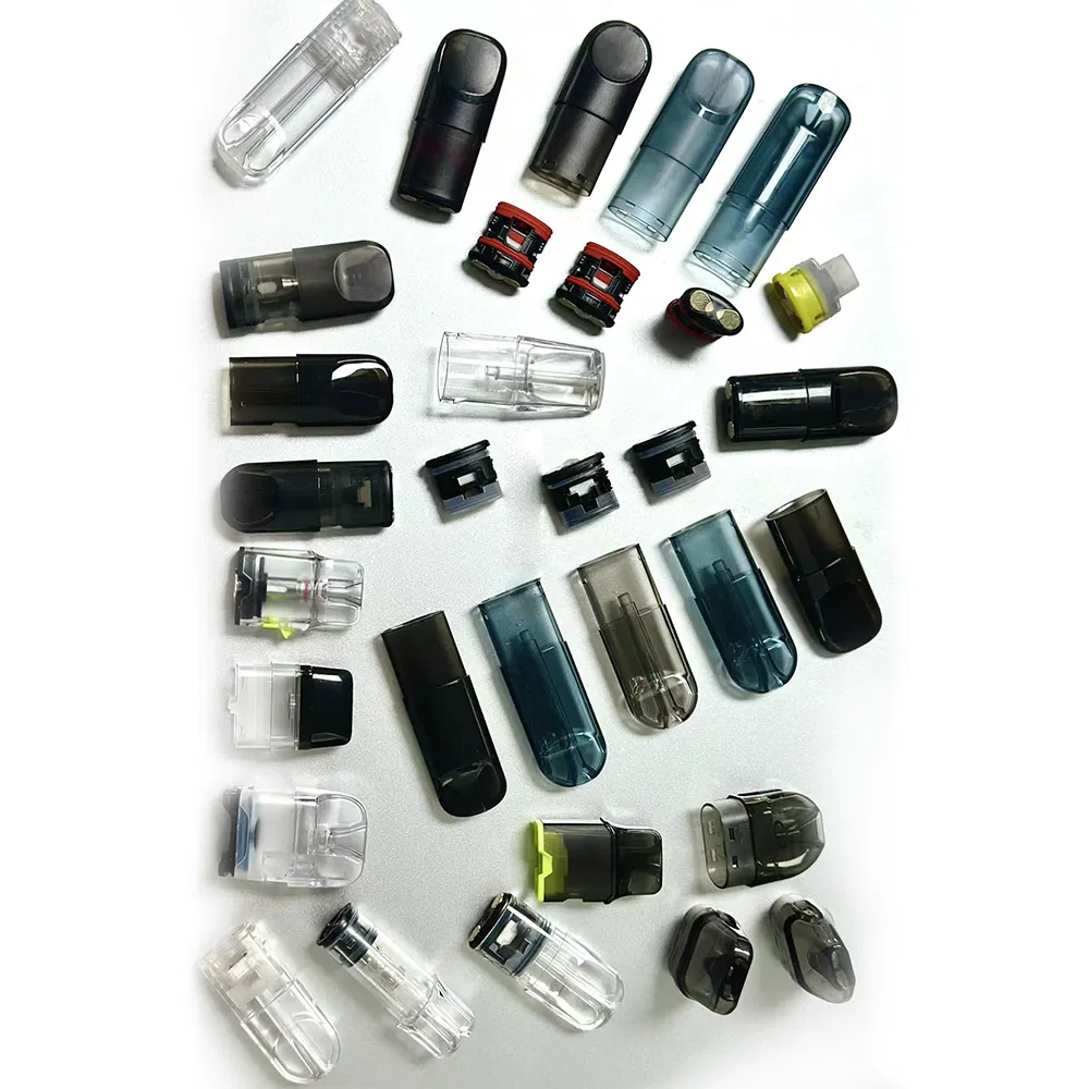 Factory OEM Empty Pods, 2-4ml, Refillable for Relx and Yooz Devices, with Custom Logo.