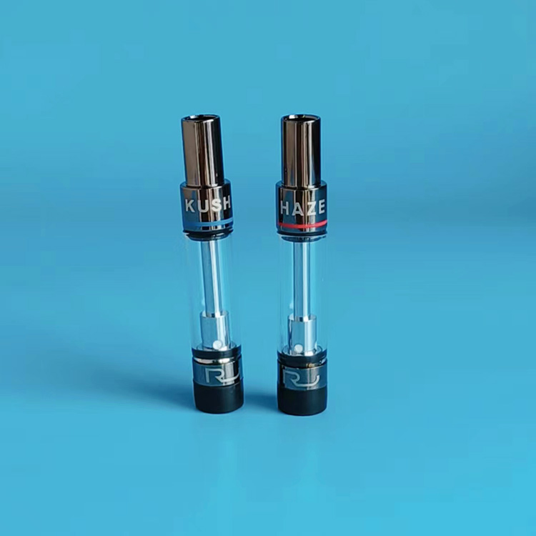 0.5ml 0.8ml 1ml Disposable Premium Style Gold Silver Design Pen Style Device 510 Thread Empty Cartridge