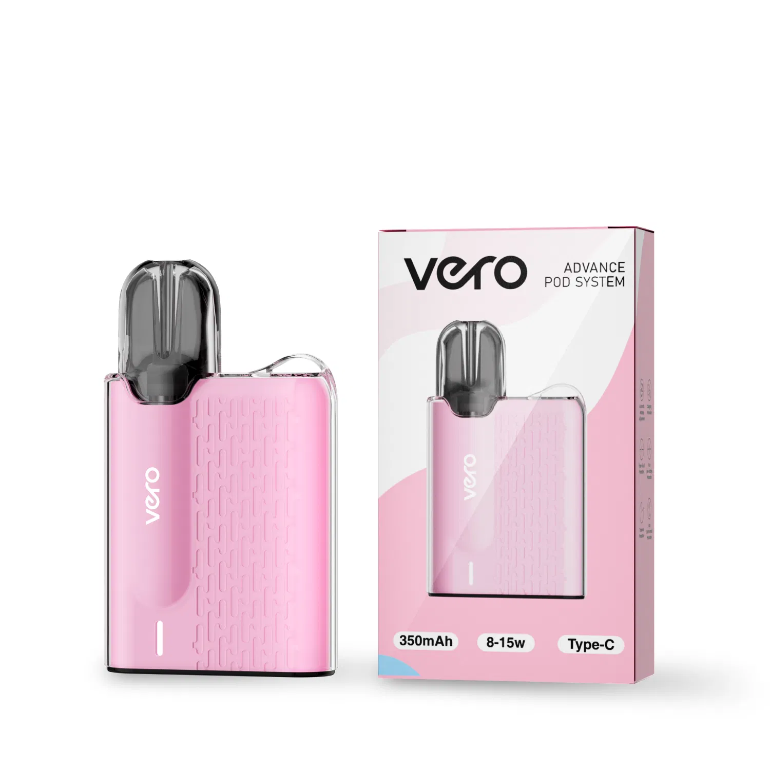 Japanese Vape Pod System Kit with 350mAh Battery and Type-C
