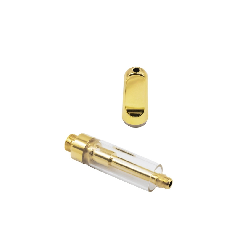 Wholesale Factory Price Gold Cartridge Golden Carts 510 Thread Empty Device 1ml 1.0ml 0.5ml 0.8ml