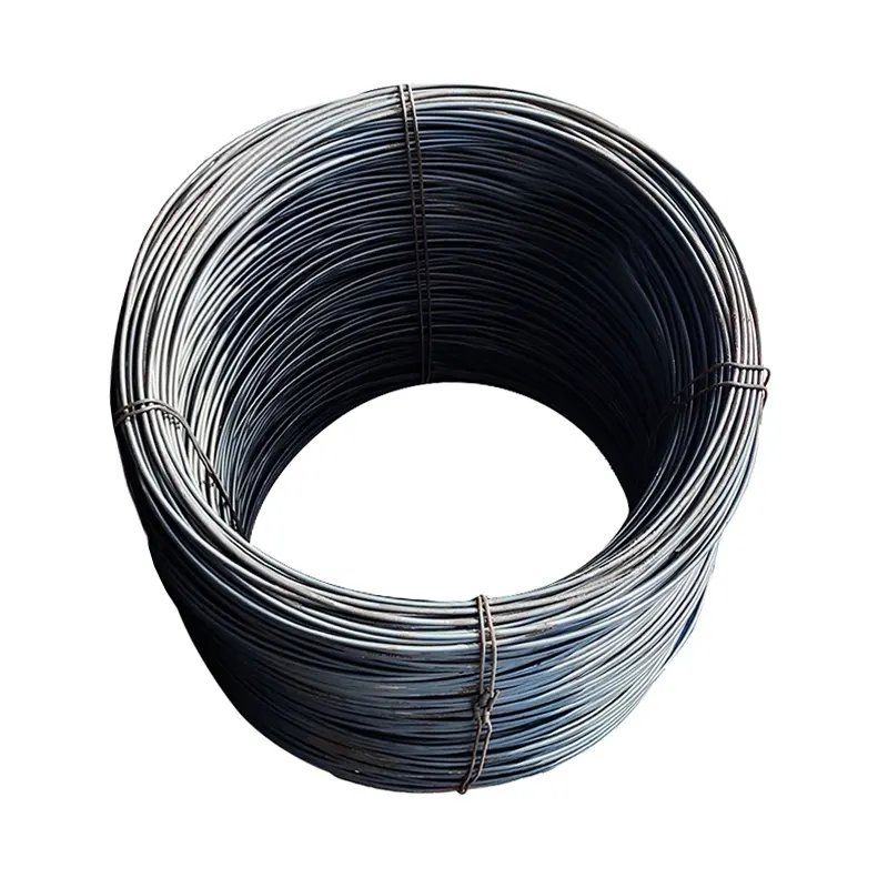 6mm 8mm Black SAE 1006 / 1008 Cold Drawn Steel Wire Rod