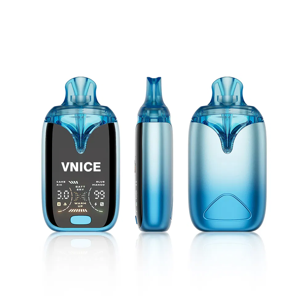 Wholesale Empty Ceramic Coil Vapor Pen 1g 2g 1ml 2ml Dual Chamber Distillate Live Resin Rosin Box Shaped Vape Device with Display Screen