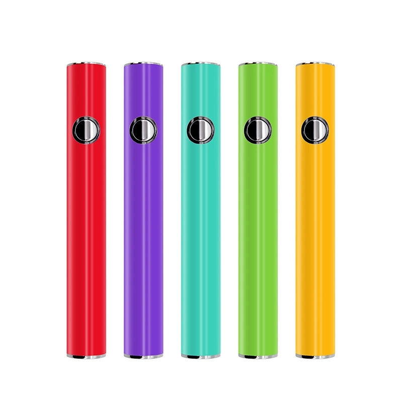 Wholesale Factory Price 510 Thread Cartridge Pen VV Battery 280mAh 350mAh 400mAh with Preheat Preheating Button Adjustable Variable Voltage
