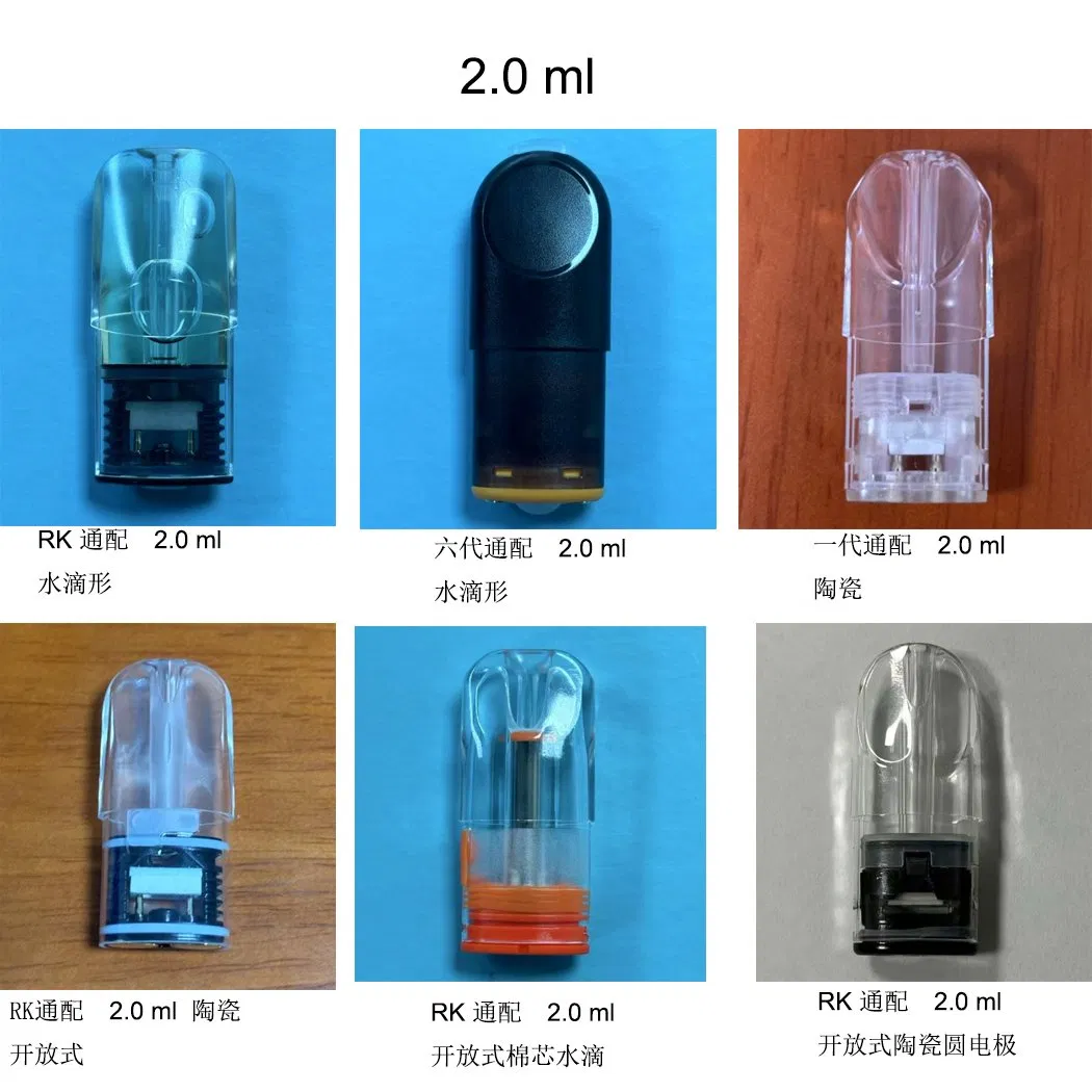 Factory Wholesale 2ml 2.5ml 3ml Replacement Disposable Pod Cartridge Relx Marbo Replacement Pod Device
