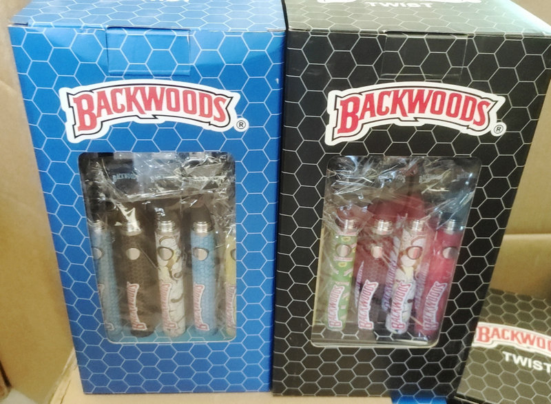 Backwoods Twist Battery 1100mAh Display 25CT