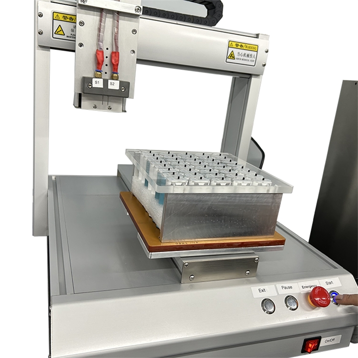 Automatic High Precision Thick Cartridge Oil Filling Machine 1g 2g Aio Pen Heated Oil Filler Oil Carts Pod