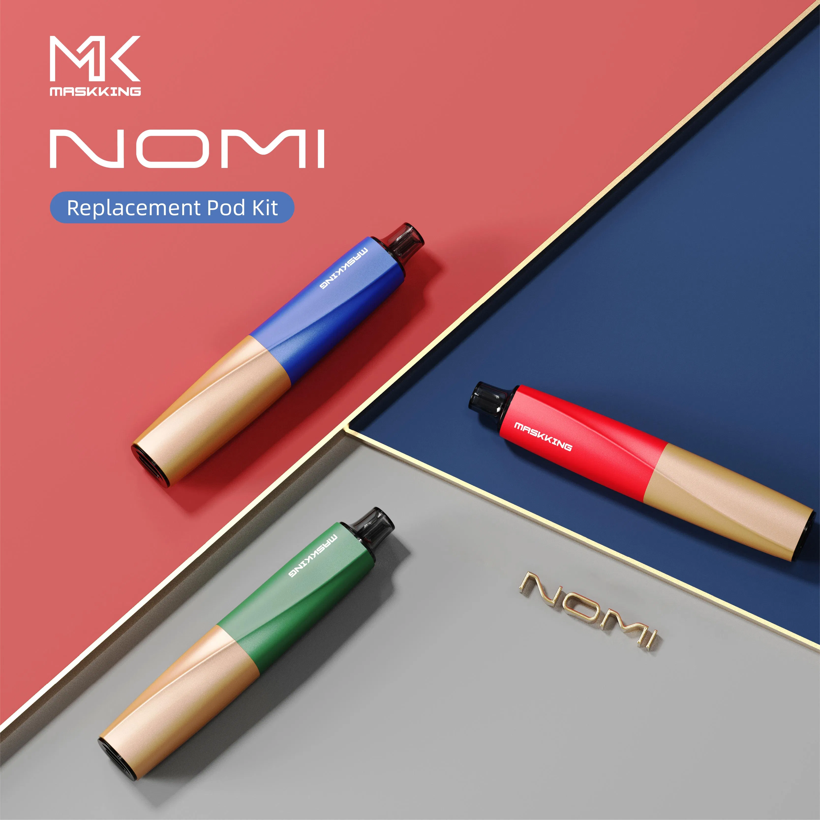 Nomi Pod 2ml Juice Vape Maskking Brand Vape Device Prefilled Pod and Refillable Pod Kit