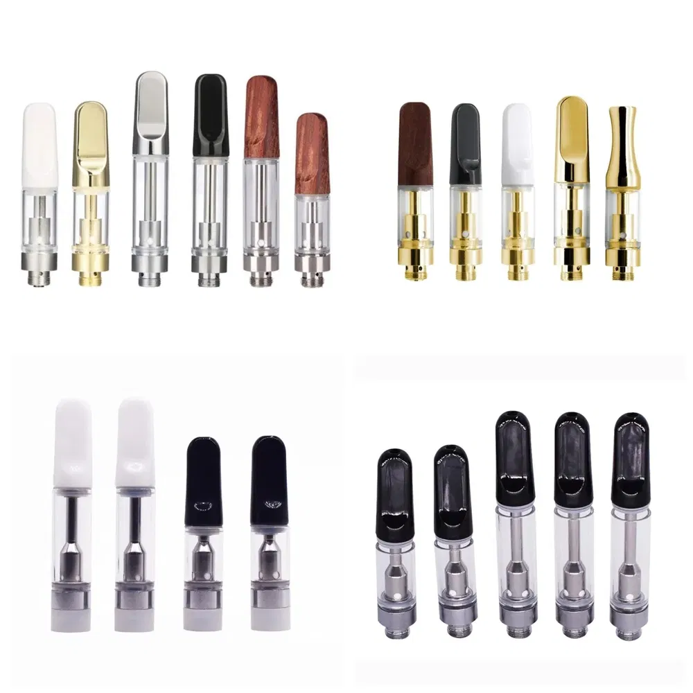 Custom Logo 510 Thread Empty Cartridges - OEM Factory. Multiple Capacities (0.5ml/0.8ml/1.0ml) for Live Resin, Rosin &amp; Distillate.