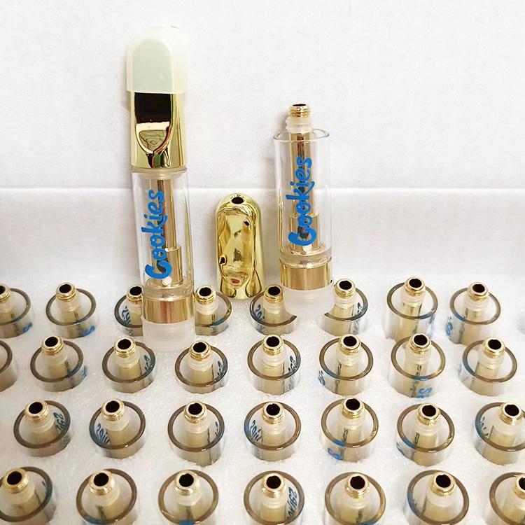 0.5ml 0.8ml 1ml Disposable Big Chief Gold Silver Krt Cookies Mad Muha Med Rove Curepen Thick Oil Rosin Distillate Pen Vaporizer 510 Thread Empty Cartridge