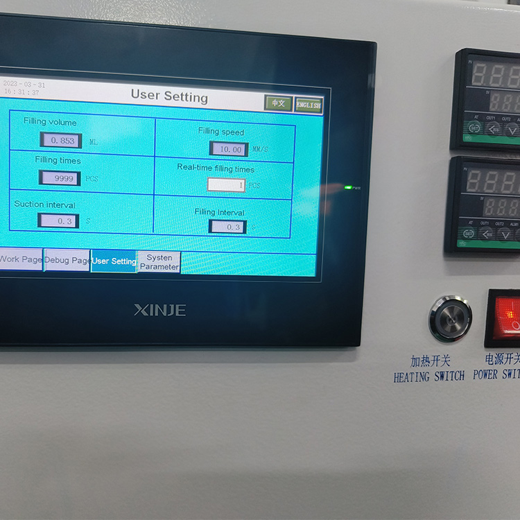 USA Wholesale E-Liquid Thick Oil Pods Vape Cartridge Filling Machine Semi Automatic Thick Oil Filling Machine