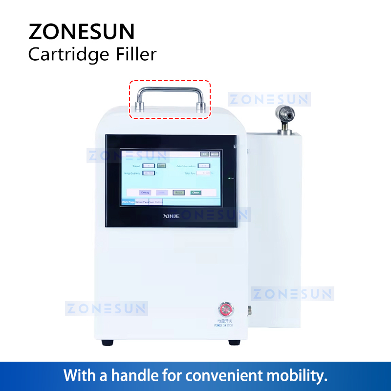 Zonesun Zs-Zy01 Cartridge Filler Oil Filling Equipment Liquid Dispenser for Small Bottles Vape Pods and E Liquids