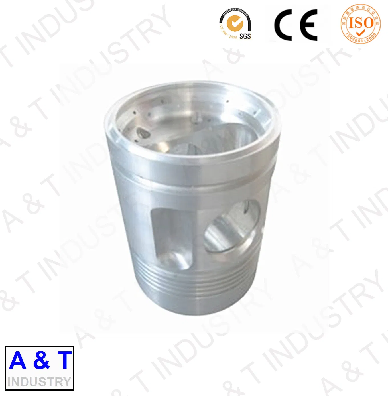 Ocitytimes C1 High Quality Metal Round Mouthpiece Top Airflow Empty Vape Cartridge