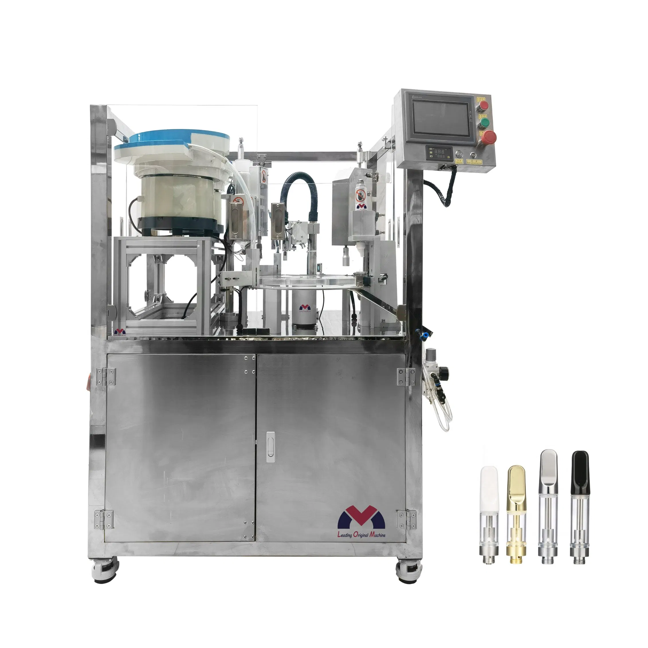 Automatic High Precision Thick Cartridge Oil Filling Machine with Heated Oil Filling Machine Oil Vape Carts Pod