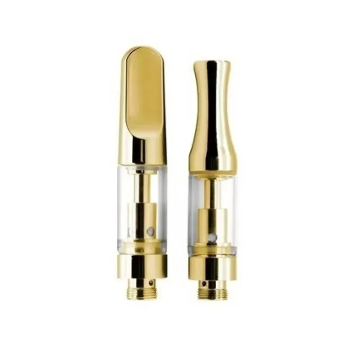 0.5ml 1.0ml Stainless Steel No Lead Ceramic Heating Empty Disposable 510 Cartridge Screw Tip 1.0ml