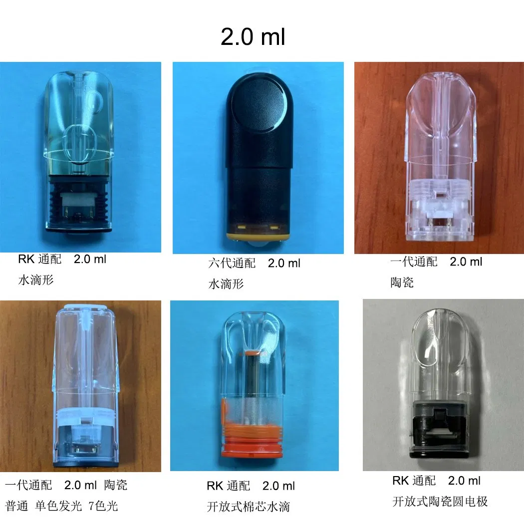 Factory Wholesale 2ml 2.5ml 3ml Replacement Disposable Pod Cartridge Relx Marbo Replacement Pod Device