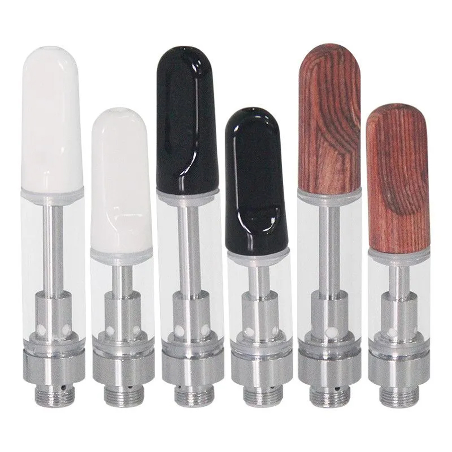 Ceramic Coil 510 Cartridges, 0.8 Ml /1.0 Ml, Disposable Atomizers for Vapor Devices.