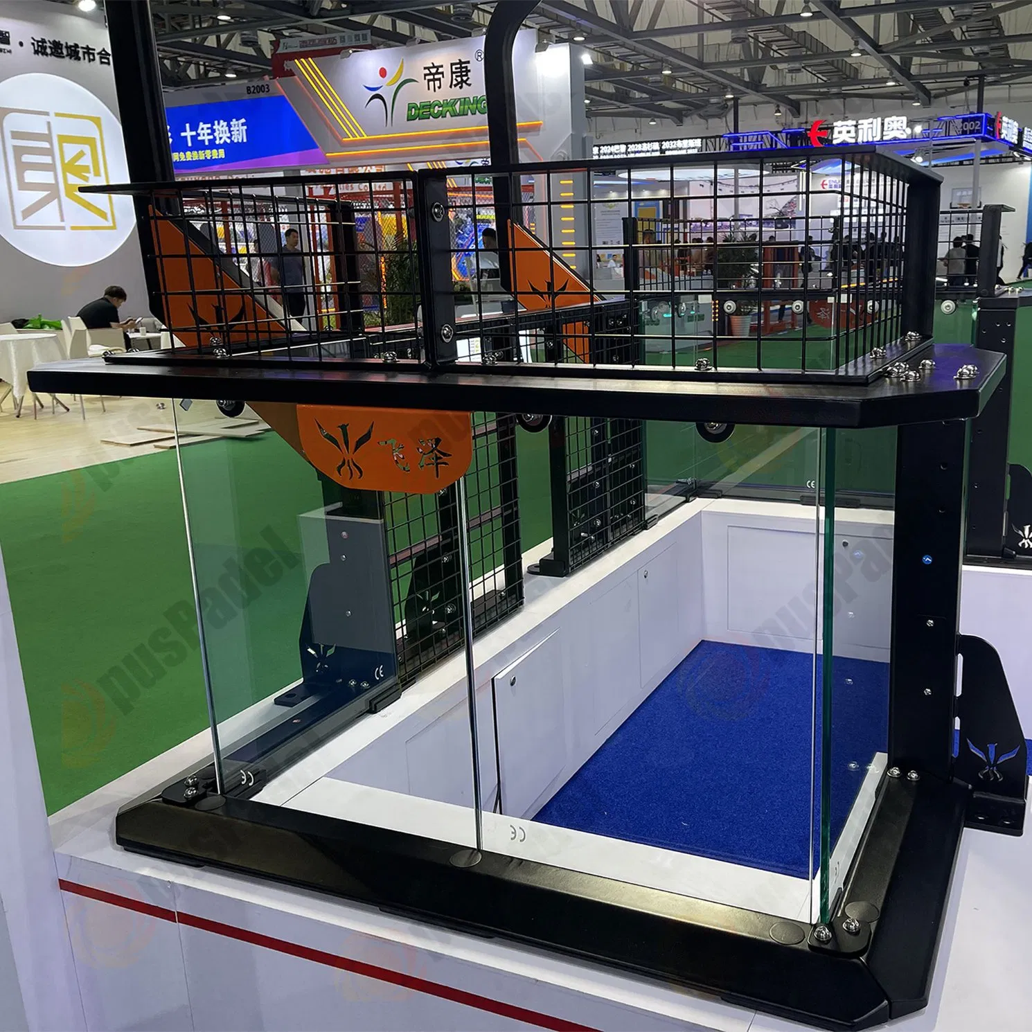 Padel Court Supplier New Sport Indoor Padel Court Pods Adjacent to Main Stadium Padel Courts for Tactical Rehearsals