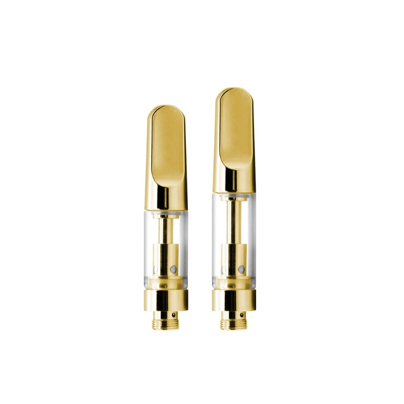 Wholesale Factory Price Gold Cartridge Golden Carts 510 Thread Empty Device 1ml 1.0ml 0.5ml 0.8ml