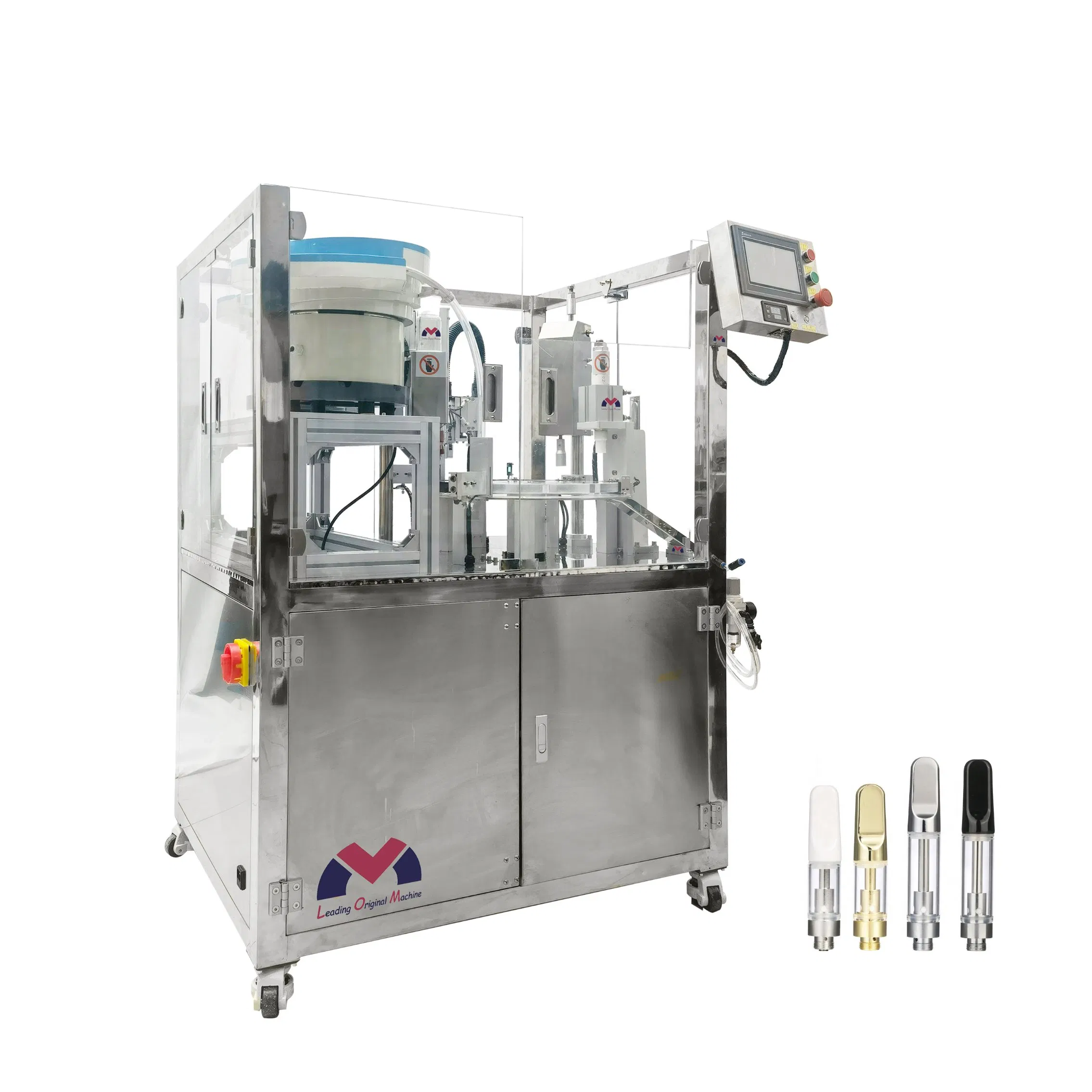 Automatic High Precision Thick Cartridge Oil Filling Machine with Heated Oil Filling Machine Oil Vape Carts Pod